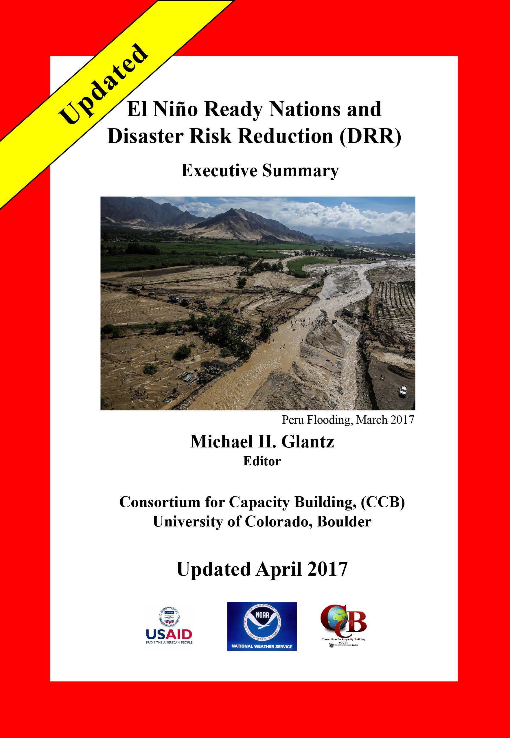 El Niño Ready Nations and Disaster Risk Deduction (DRR) Report
