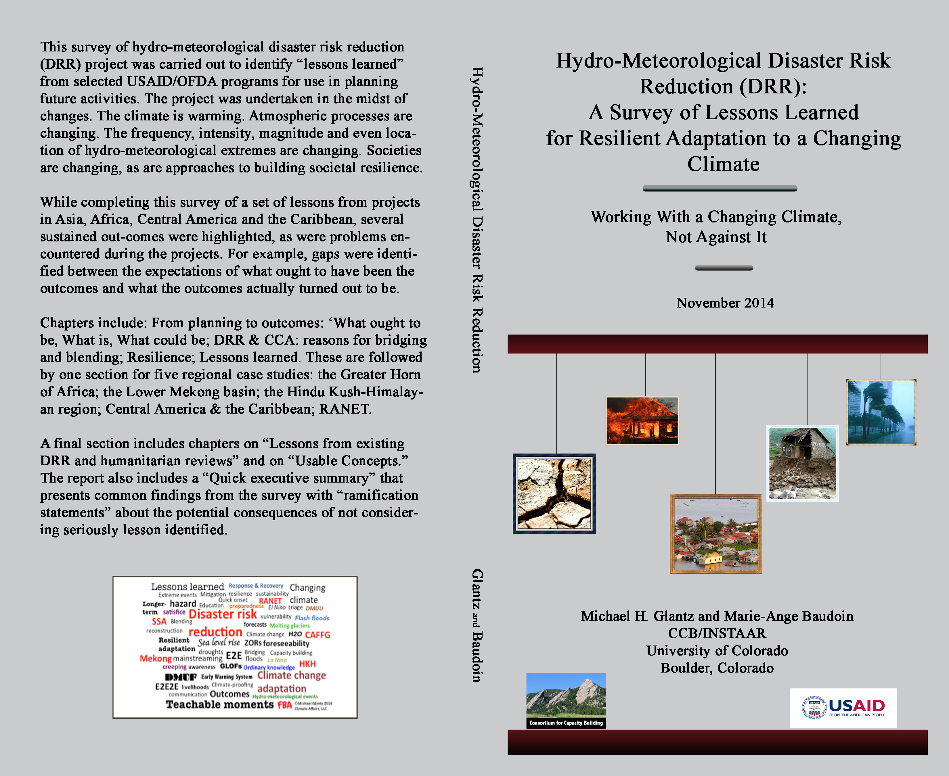 Full report of “Working with a Changing Climate, Not Against It : Hydro-Meteorological Disaster Risk Reduction”