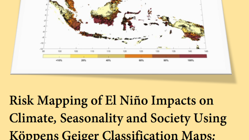 A Guidebook: Risk Mapping El Niño Climates