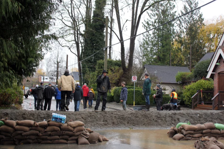 A church retreat came to the aid of Canada’s latest disaster survivors